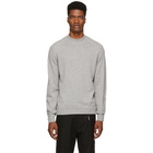 Boss Grey Silk and Cashmere Eduardo Turtleneck