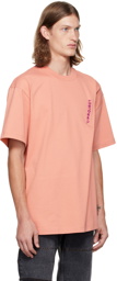 Y/Project Pink Embroidered T-Shirt