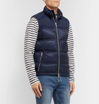 Orlebar Brown - Issac Quilted Nylon-Blend Down Gilet - Blue