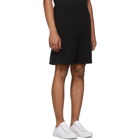 Off-White SSENSE Exclusive Black 3D Diagonal Shorts