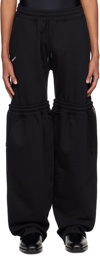 Coperni Black Paneled Lounge Pants