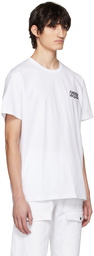 Alexander McQueen White Embroidered T-Shirt