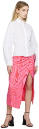 Marques Almeida White Corset Shirt
