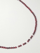 Marant - Beaded Silver-Tone Necklace