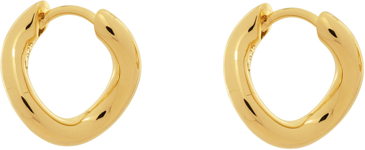 Tom Wood River Huggie Earrings