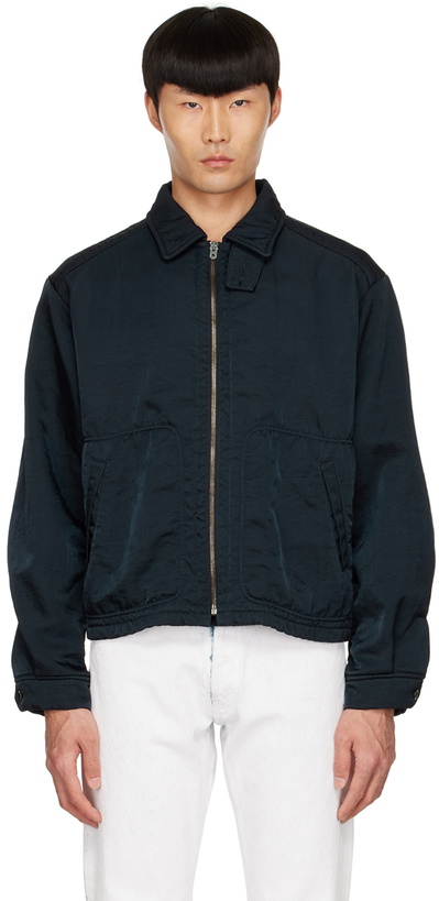 Photo: Maison Margiela Navy Nylon Jacket