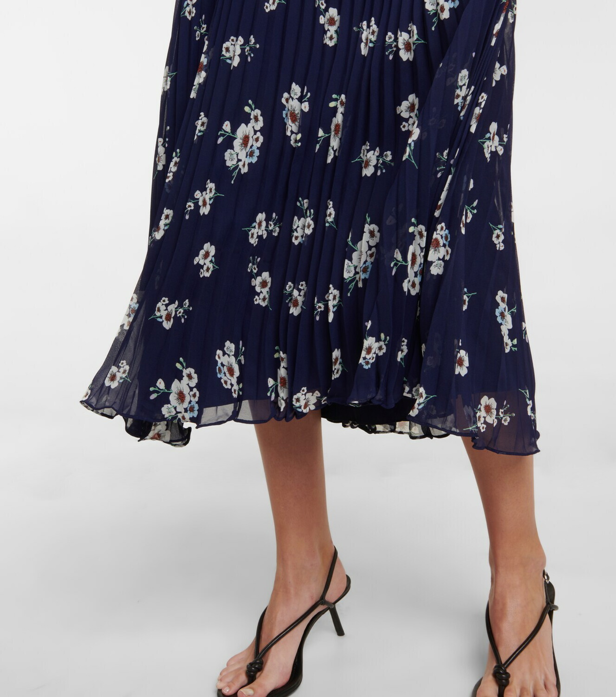 sachin and babi light blue dress Kayla Chiffon Dress - Black main image 1