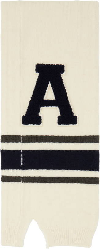 Photo: AMBUSH Off-White Knit Scarf