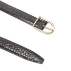 Anderson's Men's Andersons Slim Alligator Print Leather Belt in Black