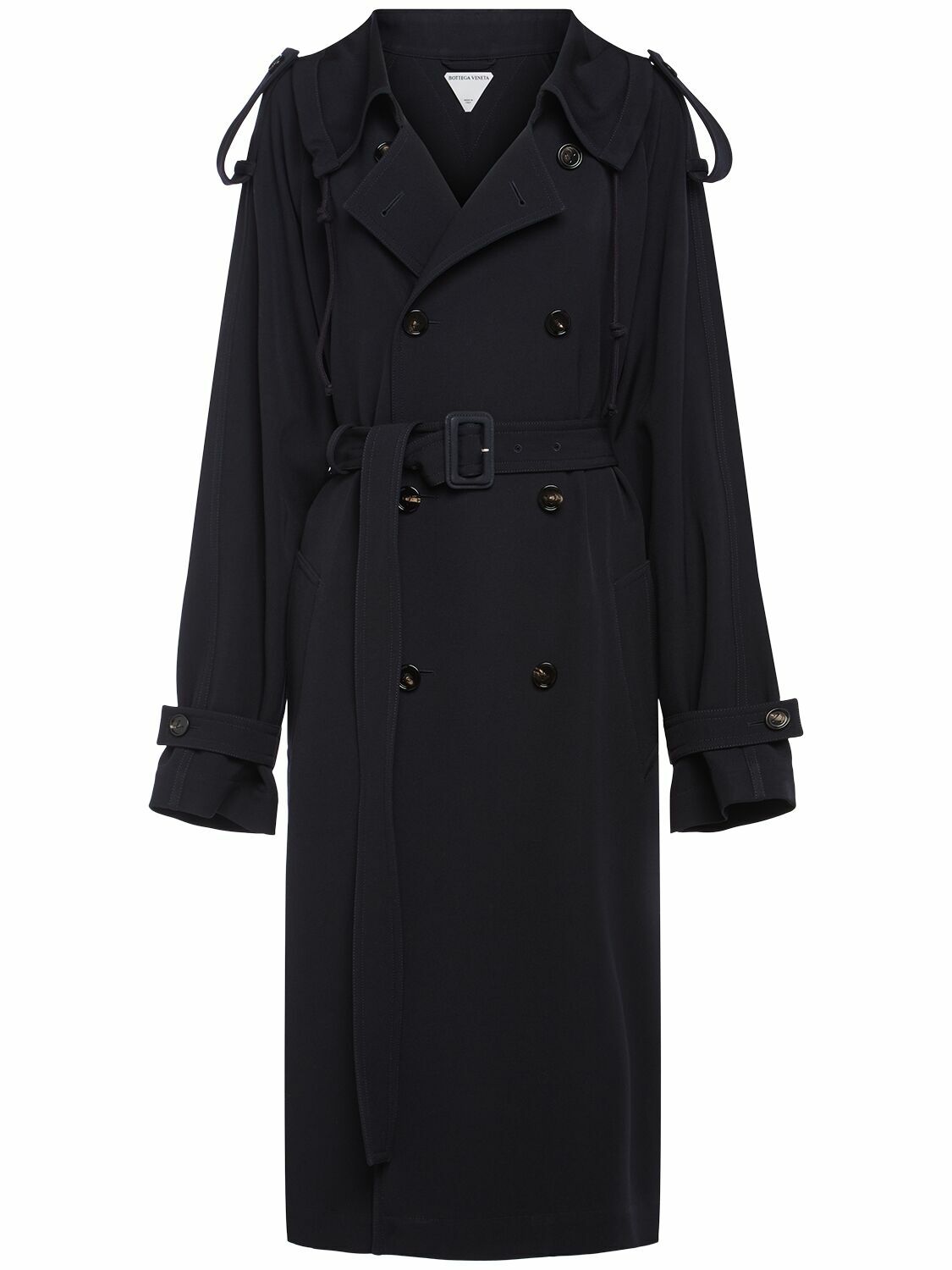 BOTTEGA VENETA Wool Gabardine Trench Coat Bottega Veneta