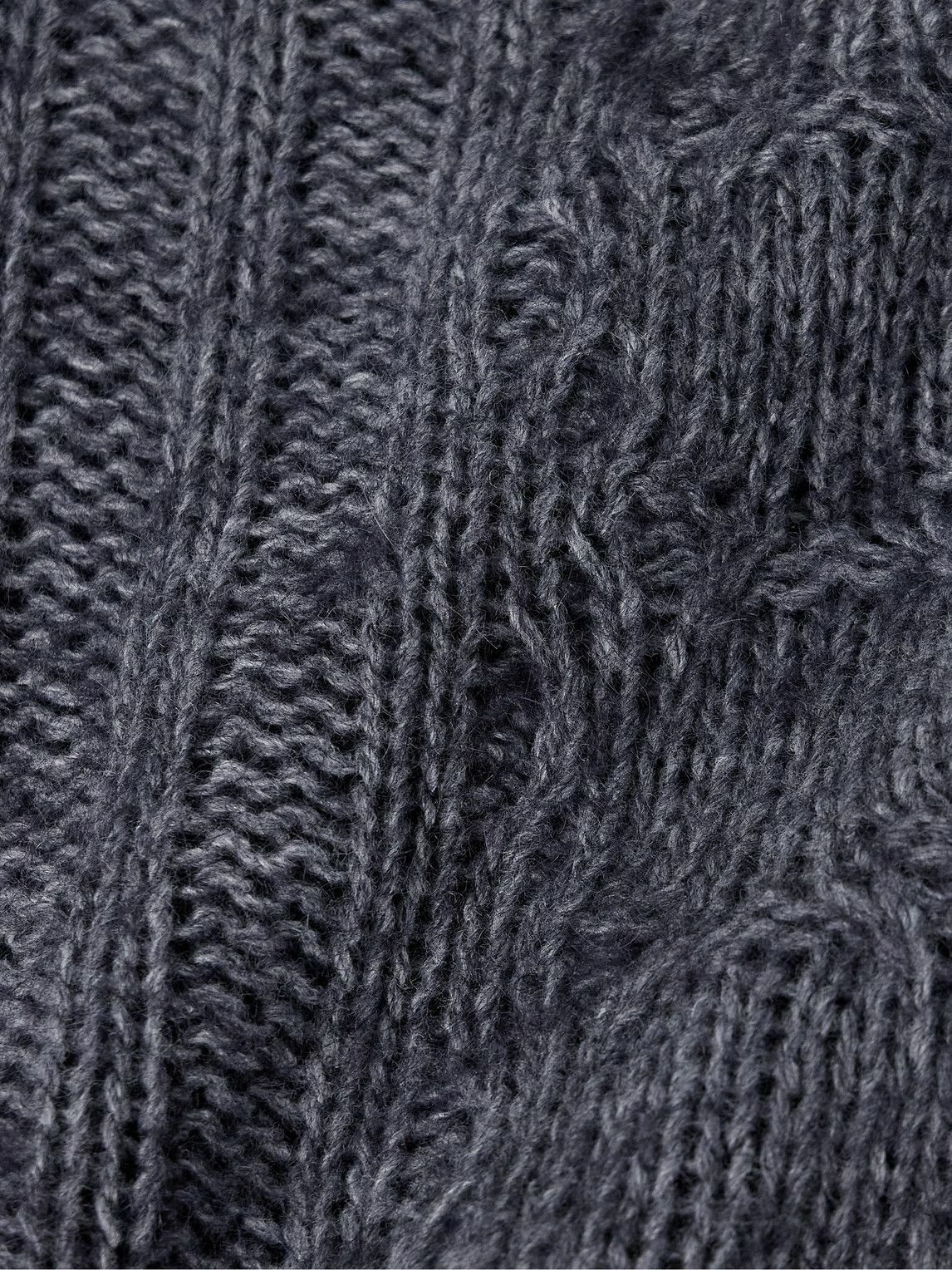 Our Legacy - Cable-Knit Sweater - Blue Our Legacy