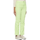 Amo Green Corduroy Bella Trousers