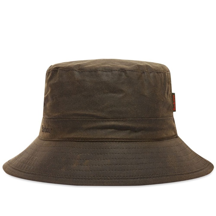 Photo: Barbour Men's Wax Sports Hat in Olive