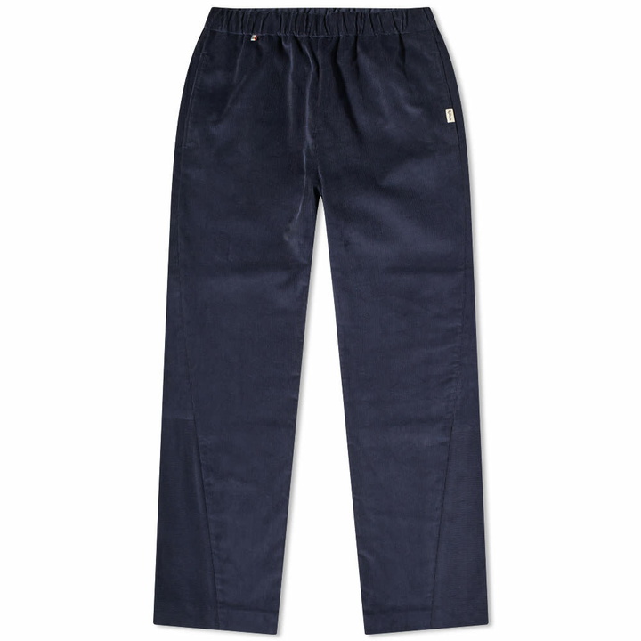 Photo: Moncler Men's Velvet Elasticated Waist Pants in Navy