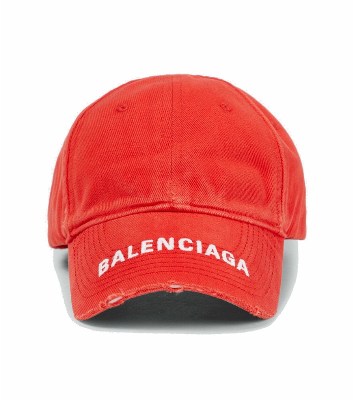 Photo: Balenciaga - Logo cotton cap