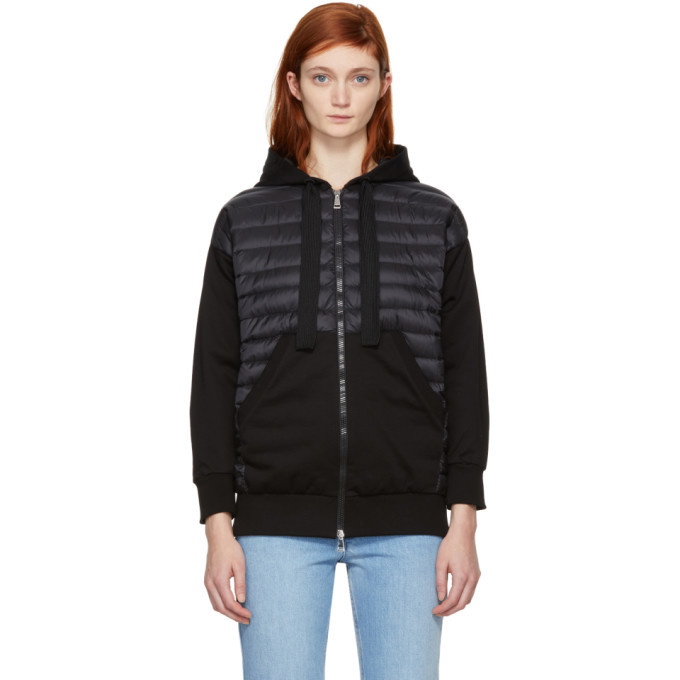 Photo: Moncler Black Down Hoodie