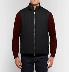 Dunhill - Quilted Cashmere Gilet - Men - Midnight blue