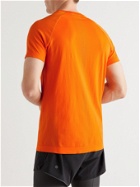 Falke Ergonomic Sport System - Active Logo-Print Stretch-Jersey T-Shirt - Orange