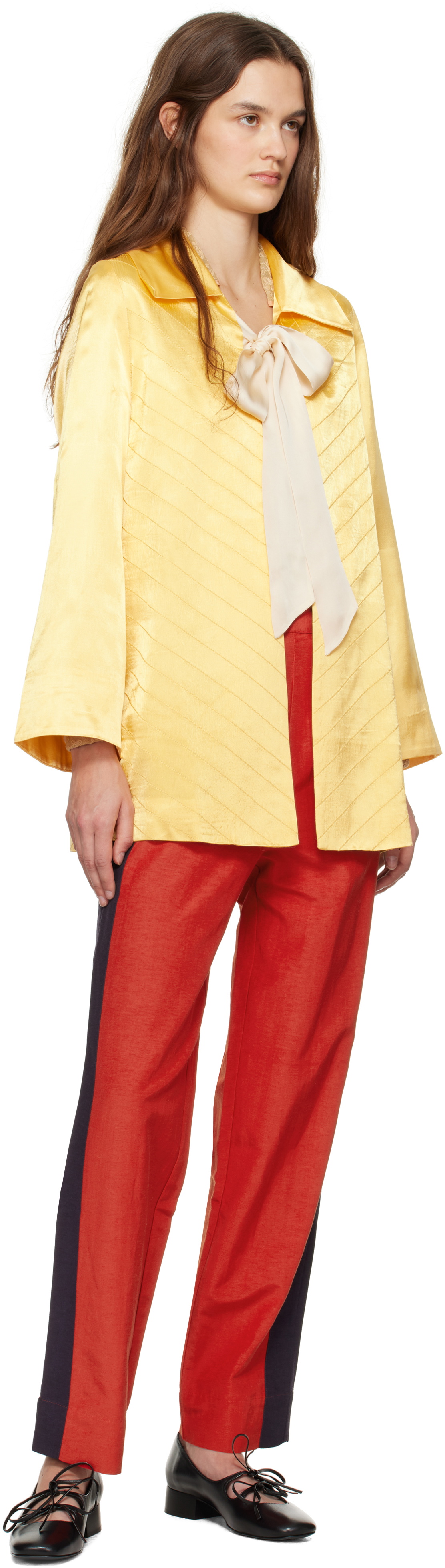 Bode Yellow Goldenrod Jacket