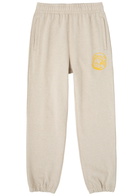 Billionaire Boys Club Helmet Logo-print Cotton Sweatpants Grey