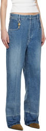 Carven Blue Selvedge Denim Jeans