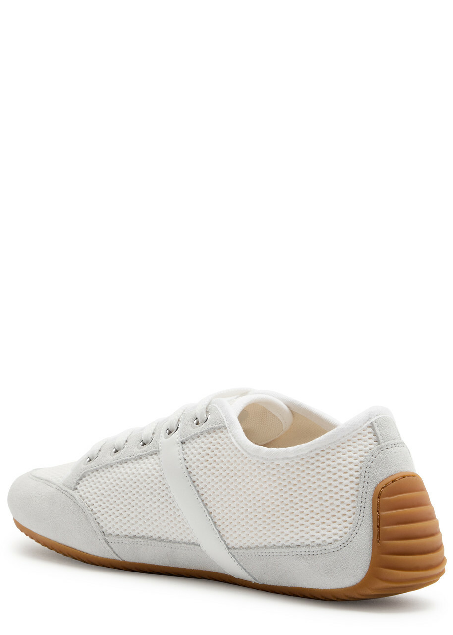 Givenchy Panelled Mesh-knit Sneakers White
