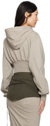 Rick Owens DRKSHDW Off-White Porterville Tatlin Zipped Hoodie