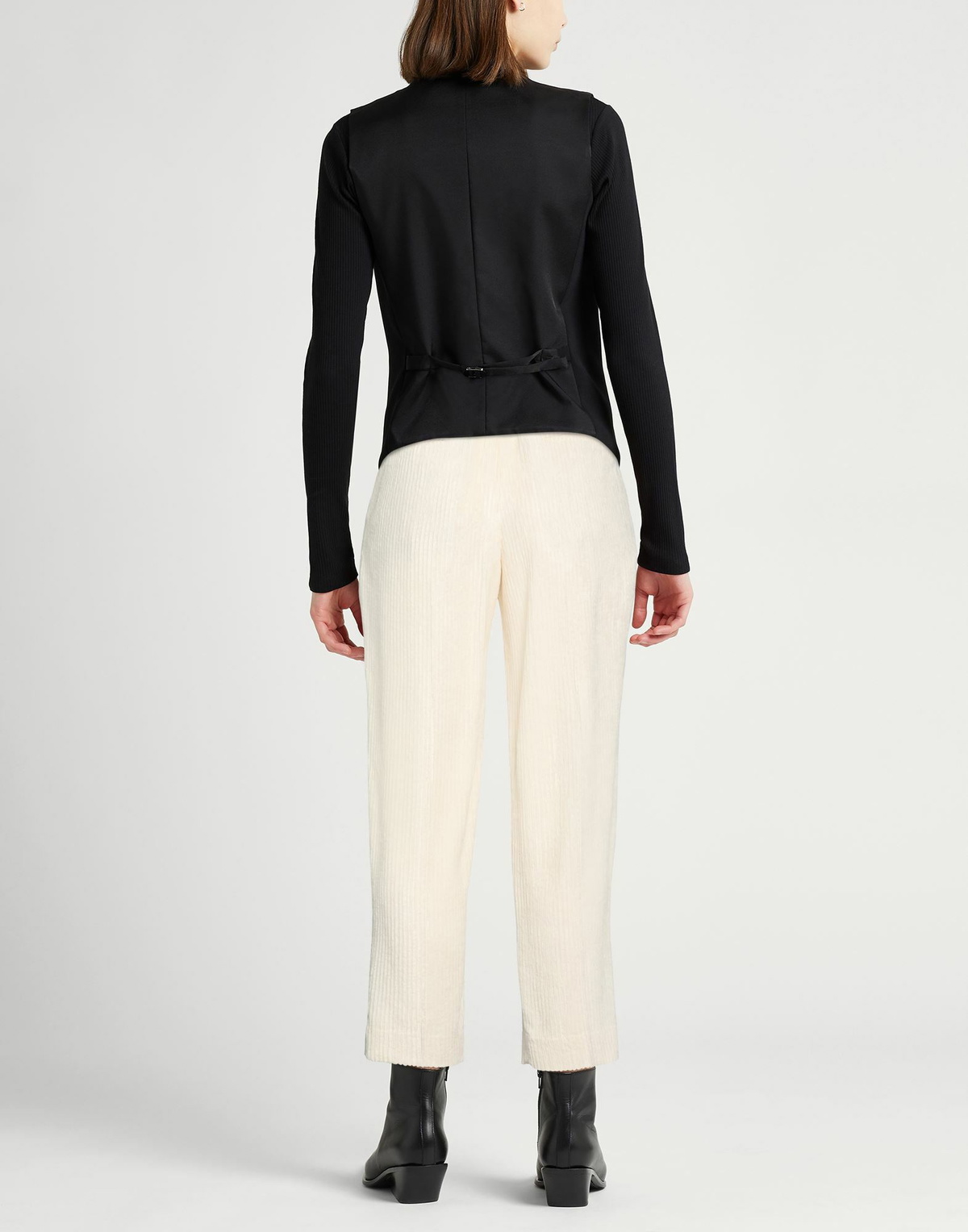 Incotex Womens Pants Cream