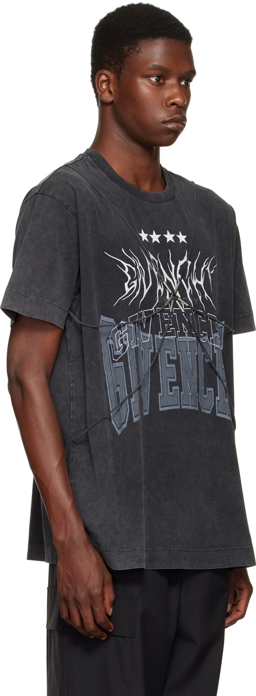 Givenchy Gray Harness T-Shirt Givenchy