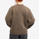 Axel Arigato Women's Memory Relaxed Cardigan in Brown