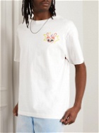 KENZO - Bowling Team Oversized Logo-Print Cotton-Jersey T-Shirt - White