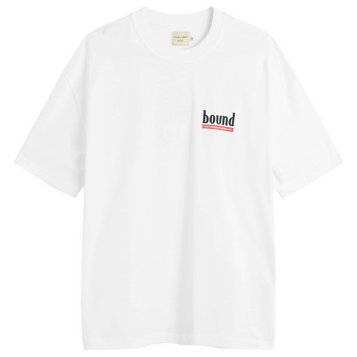 Bound Men's Red Label T-Shirt in White