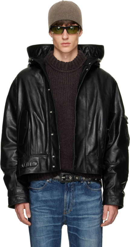 Photo: OUR LEGACY Black Orbit Leather Jacket