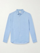Altea - Scott Lyocell-Chambray Shirt - Blue