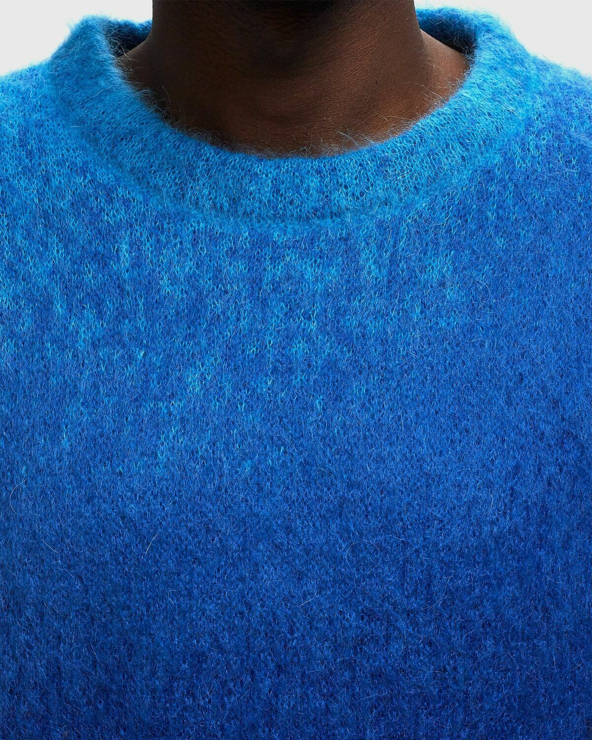ERL GRADIENT SWEATER KNIT Blue Mens Pullover ERL