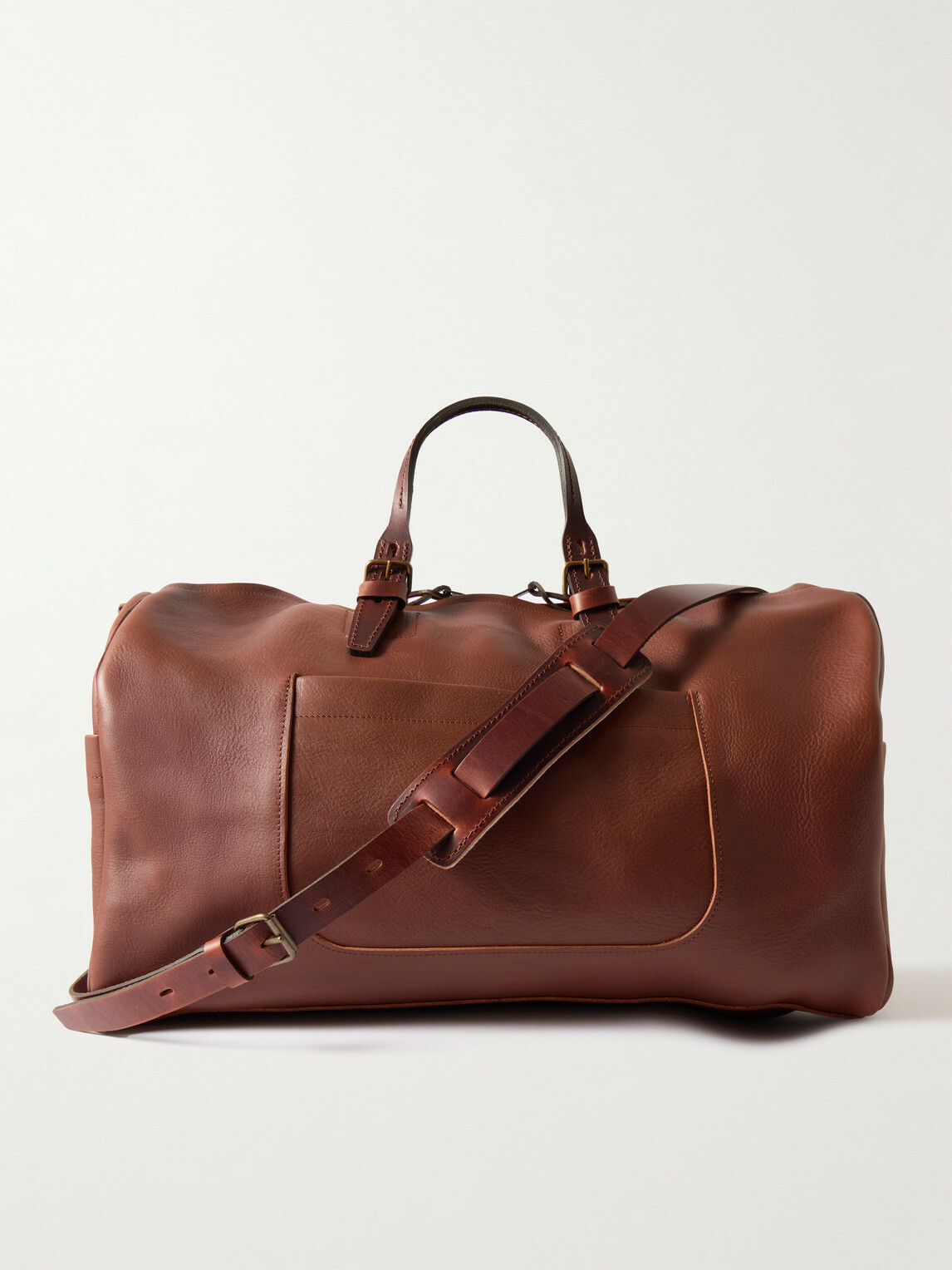 Bleu de Chauffe - Leather Holdall - Brown