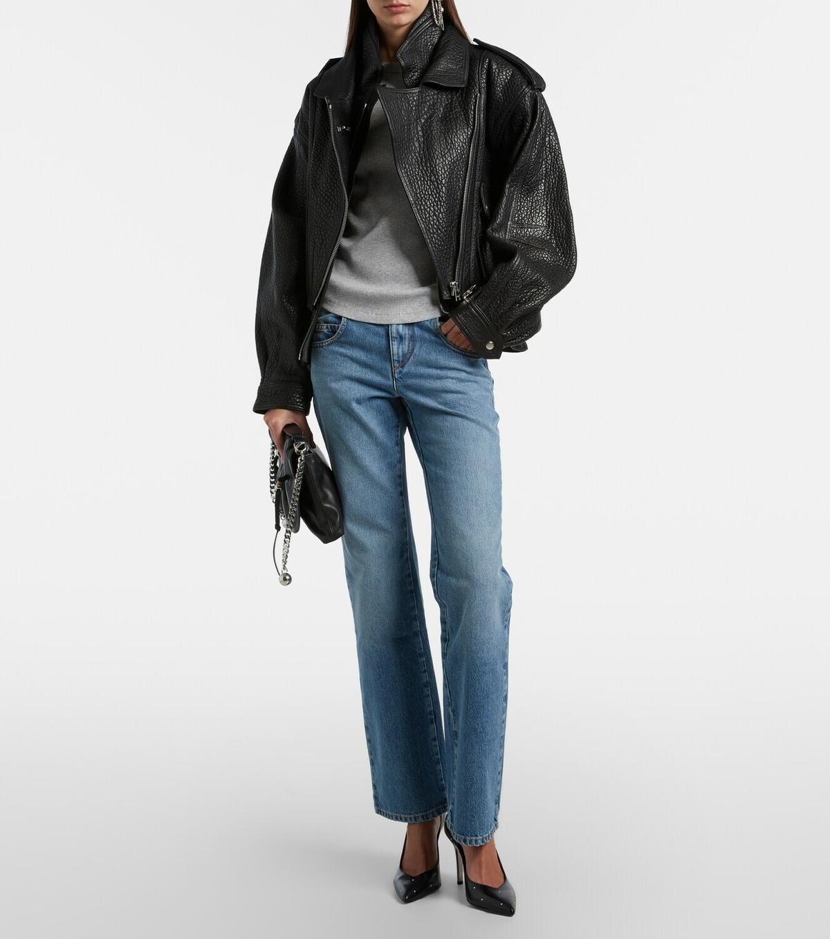 Isabel Marant Dromie mid-rise straight jeans