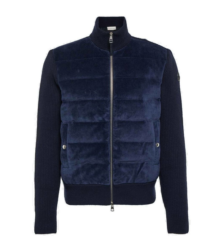 Photo: Moncler Corduroy wool down jacket