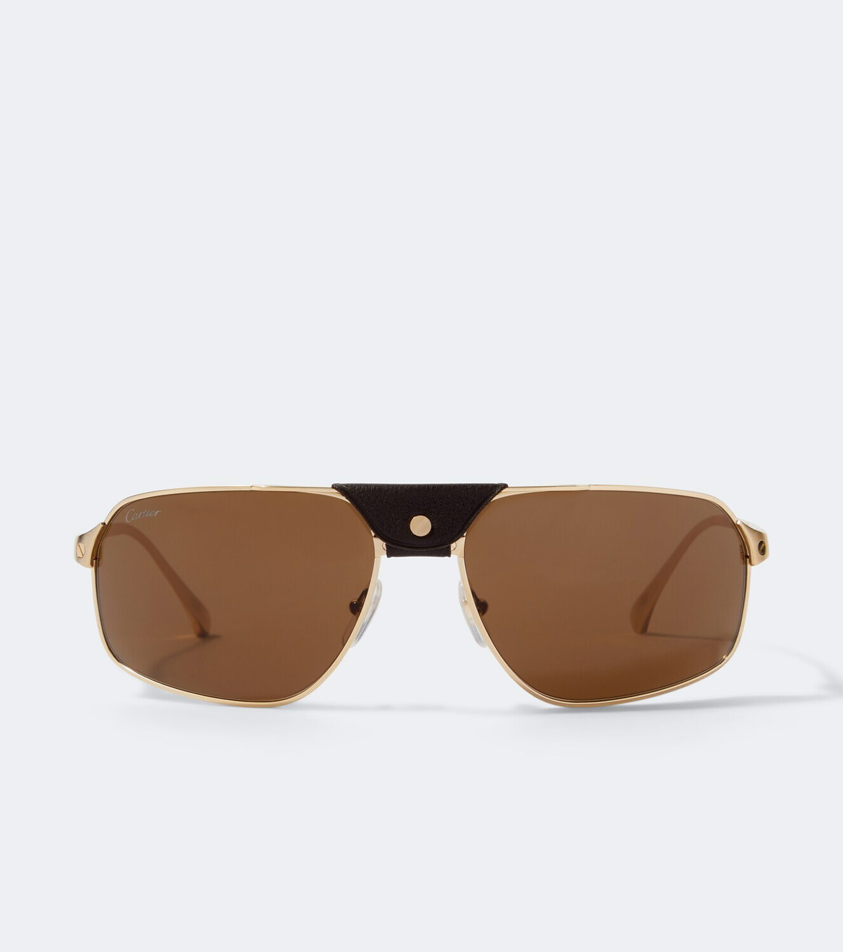 Cartier Eyewear Collection Santos De Cartier aviator sunglasses