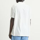 Umbro Men's Boxy Shirt in Brilliant White/Oyster Mushroom