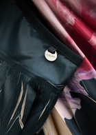 High Celebrate Satin Midi Skirt Multicoloured 1