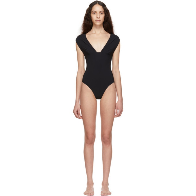 Photo: Ward Whillas Reversible Black Harlow One-Piece Swimsuit