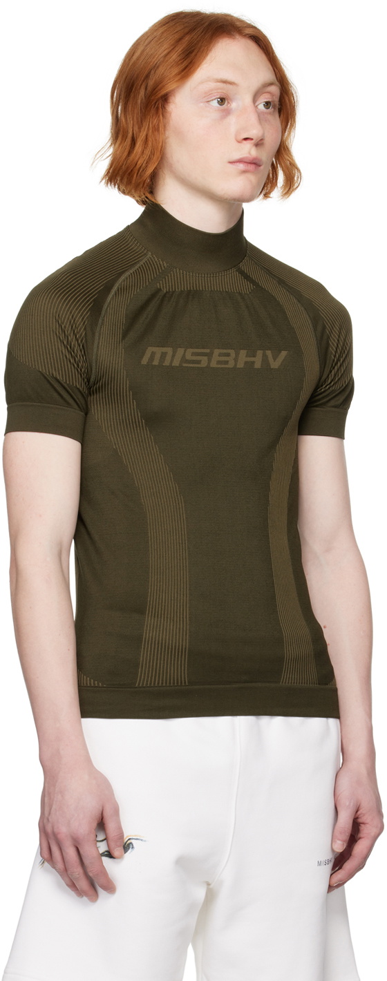 MISBHV Green Jacquard Sweater