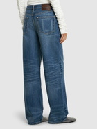 INTERIOR The Remy Cotton Denim Straight Jeans