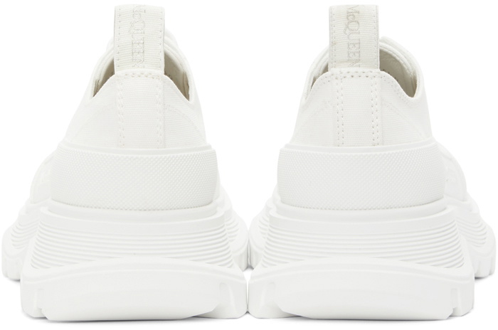 McQueen White Tread Slick Low Sneakers