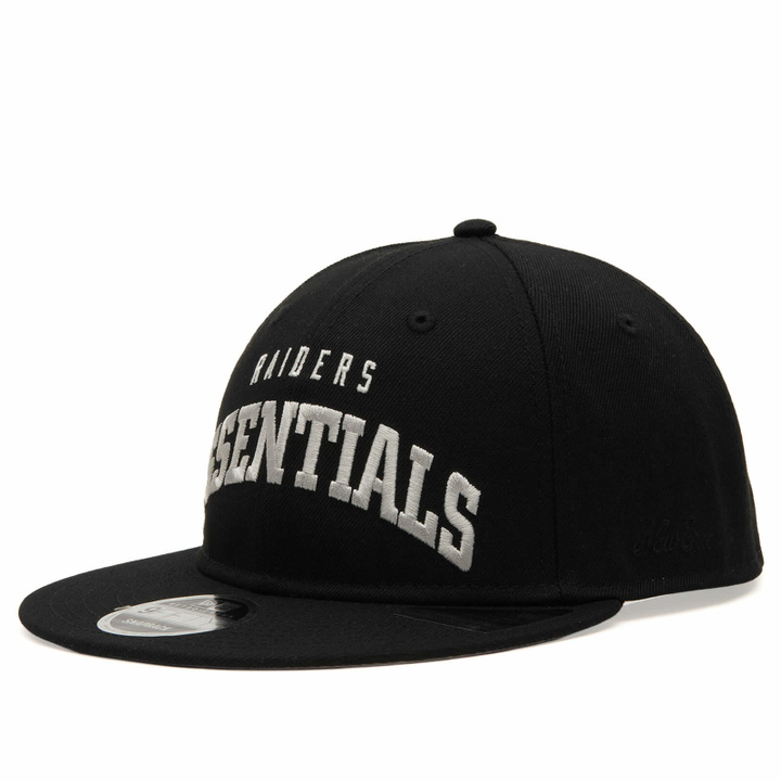 Photo: New Era x Fear of God Las Vegas Raiders 9Fifty Cap in Black 