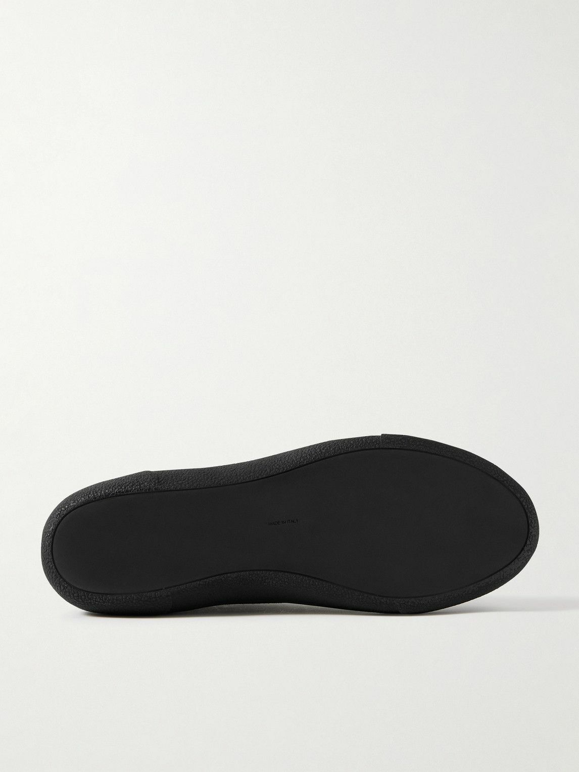 The Row - Suede Sneakers - Black