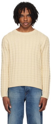 Sunflower Off-White Angle Sweater