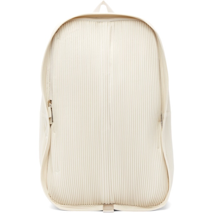 Photo: Homme Plisse Issey Miyake Off-White Daypack Backpack
