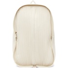 Homme Plisse Issey Miyake Off-White Daypack Backpack